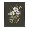 thumbnail image 1 of Stupell Industries French Country Daisy Bouquet with Swallowtail Black Floating Frame Canvas Art, 17 x 21, by House Fenway, 1 of 8