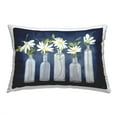 thumbnail image 1 of Stupell Industries Daisy Sprigs in Jars Decorative Printed Throw Pillow, 14 x 20, 1 of 8