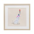 thumbnail image 1 of Stupell Industries Dalmatian & Dripping Ice Cream Birch Framed Print Under Glass design by Krissy Mast, 16 x 16, 1 of 10
