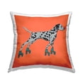 thumbnail image 1 of Stupell Industries Dalmatian Roller Skates Orange Square Decorative Printed Throw Pillow, 18 x 18,, 1 of 4