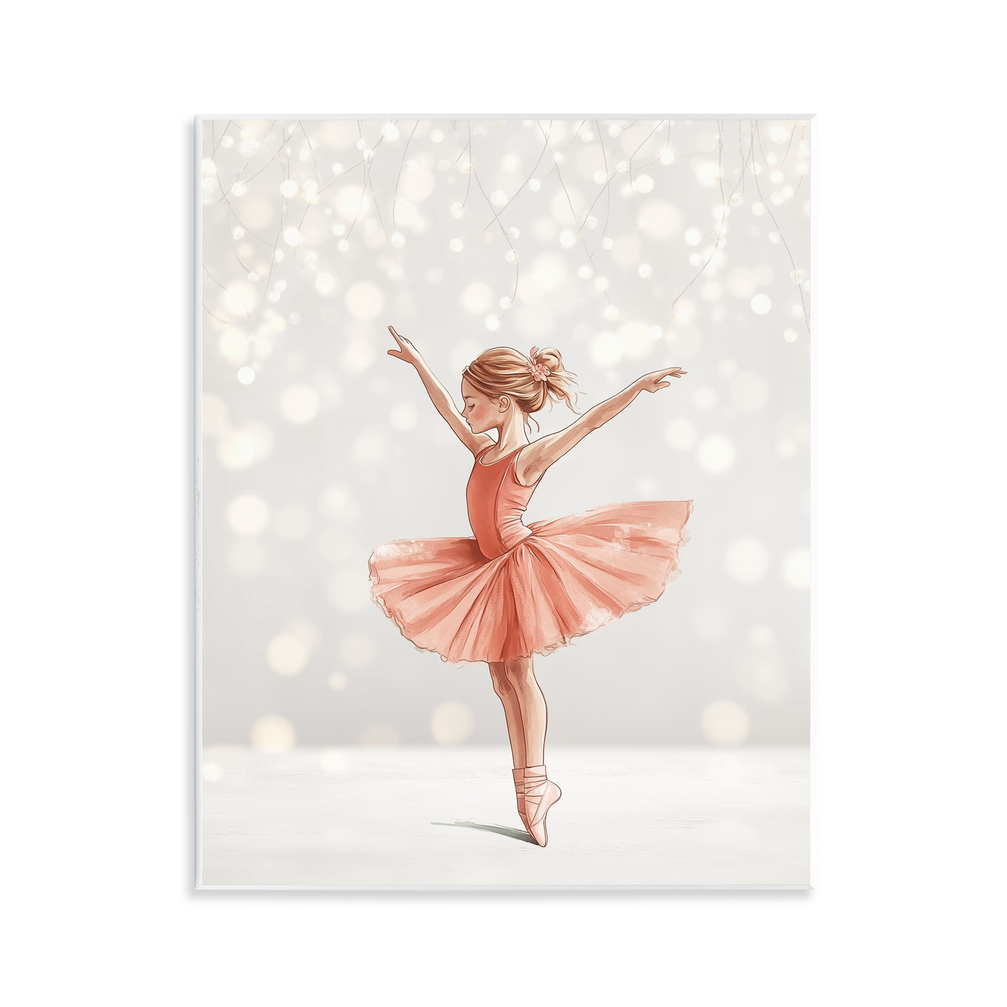 Stupell Industries Dancer In The Light Wall Plaque Art, design by Christine Simpson Art