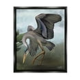 thumbnail image 1 of Stupell Industries Dancing Crane Portrait Animals & Insects Painting Black Floater Framed Canvas Art Print Wall Art, 17 x 21, 1 of 2