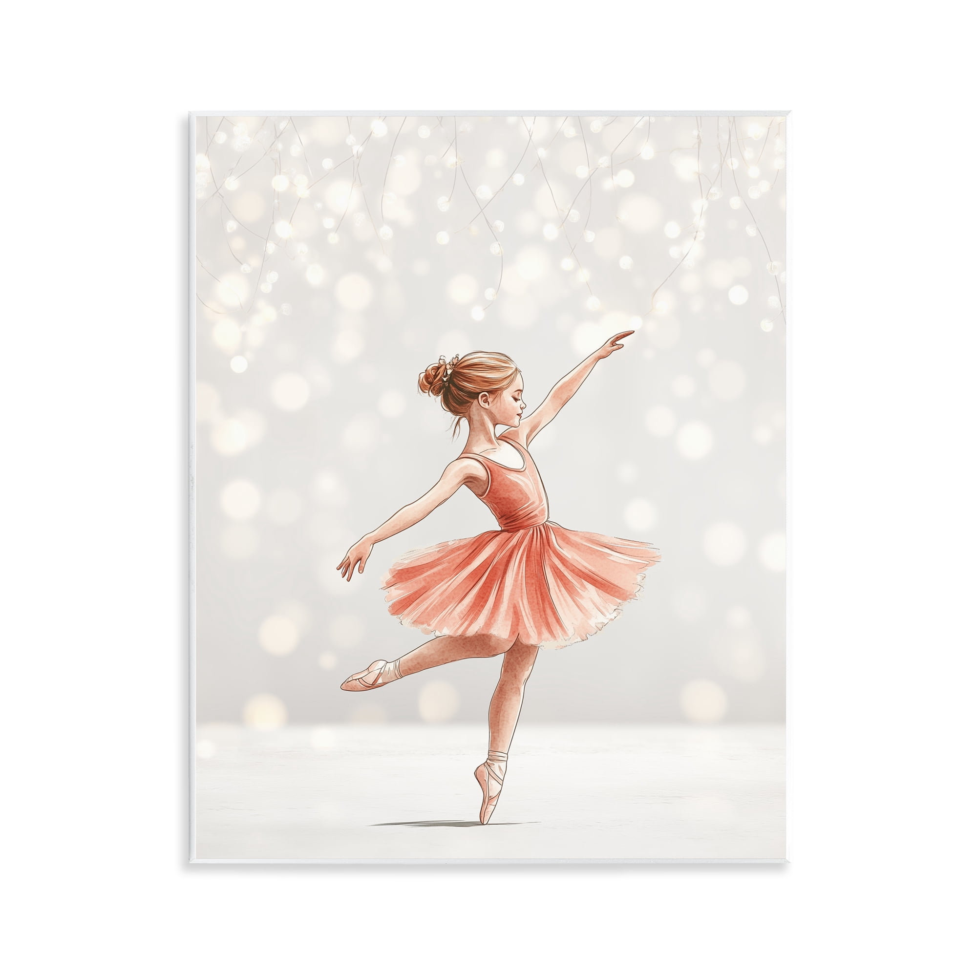 Stupell Industries Dancing In The Light Wall Plaque Art, design by Christine Simpson Art