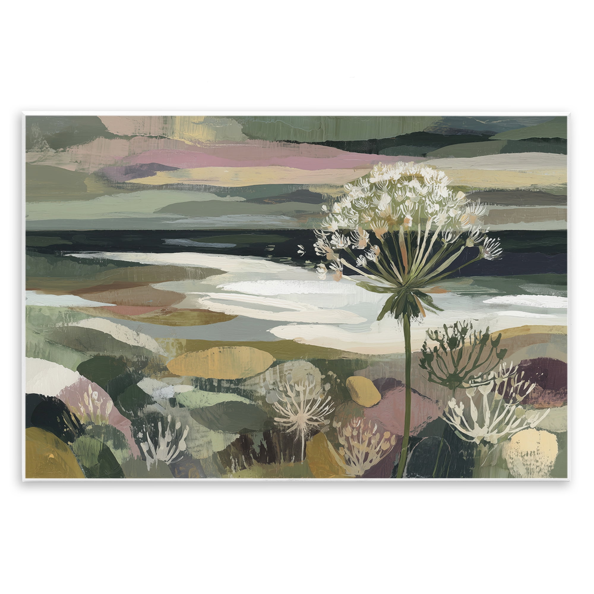 Stupell Industries Dandelion in Misty Meadow Wall Plaque Art, design by Chromatic Storm Studio