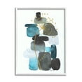 thumbnail image 1 of Stupell Industries Dandelion on Blue Rocks Abstract Painting White Framed Art Print Wall Art, 24 x 30, 1 of 9