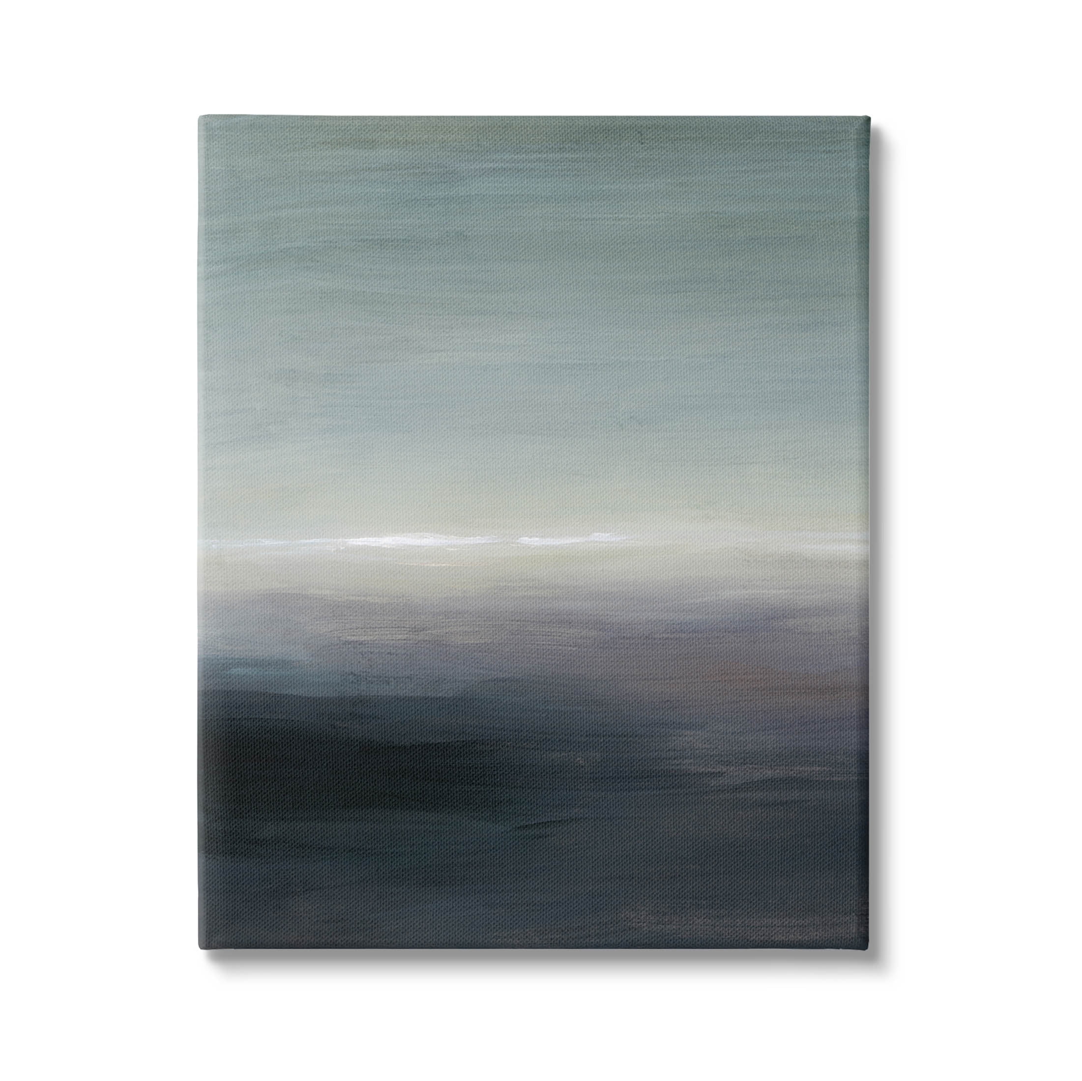 Stupell Industries Dark Abstract Landscape Horizon Painting Gallery Wrapped Canvas Print Wall Art, Design by Grace Popp