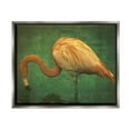 thumbnail image 1 of Stupell Industries Dark Flamingo in Pond Animals & Insects Painting Gray Floater Framed Canvas Art Print Wall Art, 31 x 25, 1 of 10