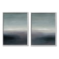 thumbnail image 1 of Stupell Industries Dark Horizon Landscape Scene Painting Gray Framed Art Print Wall Art, Set of 2, Design by Grace Popp, 1 of 7