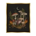 thumbnail image 1 of Stupell Industries Dark Mushrooms with Moon Botanical & Floral Painting Gold Floater Framed Canvas Art Print Wall Art, 17 x 21, 1 of 10