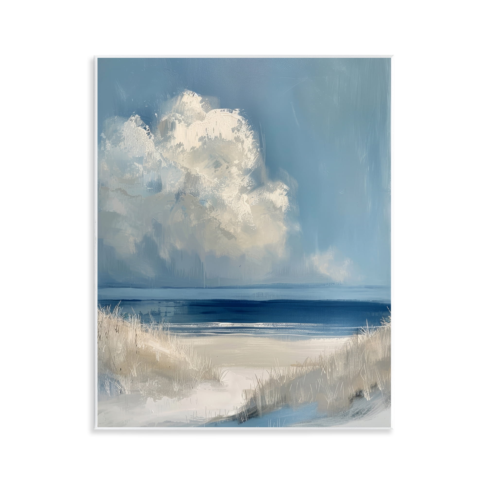 Stupell Industries Dark Waters Ahead Wall Plaque Art, design by Petal Prints Design