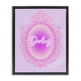 thumbnail image 1 of Stupell Industries Art Deco Darling Ornate Mirror Black Floating Frame Canvas Art, 17 x 21, by Ziwei Li, 1 of 8