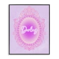 thumbnail image 1 of Stupell Industries Art Deco Darling Ornate Mirror Black Framed Giclee Art, 24 x 30, by Ziwei Li, 1 of 8