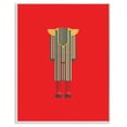 thumbnail image 1 of Stupell Industries David Bowie Famous People Characters Fashion Design Wall Plaque by Fred Birchal, 1 of 3