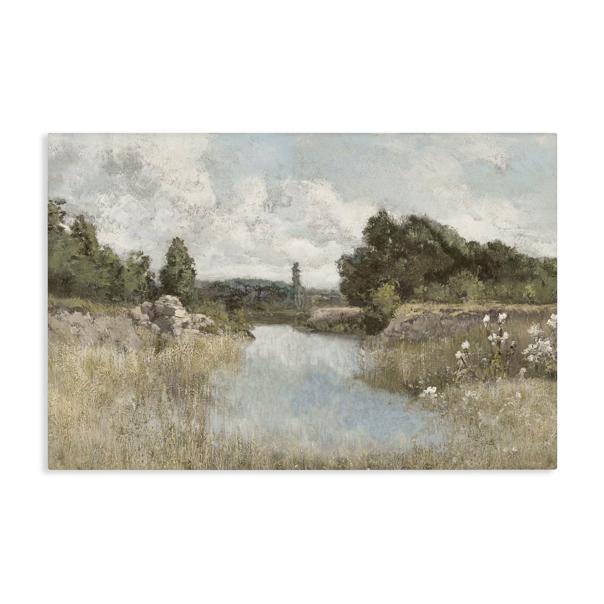 Stupell Industries Dawn At The Shore Canvas Wall Art, design by Christy McKee