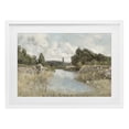 thumbnail image 1 of Stupell Industries Farmhouse Dawn At The Shore White Framed Print Under Glass, 20 x 14, by Christy McKee, 1 of 8