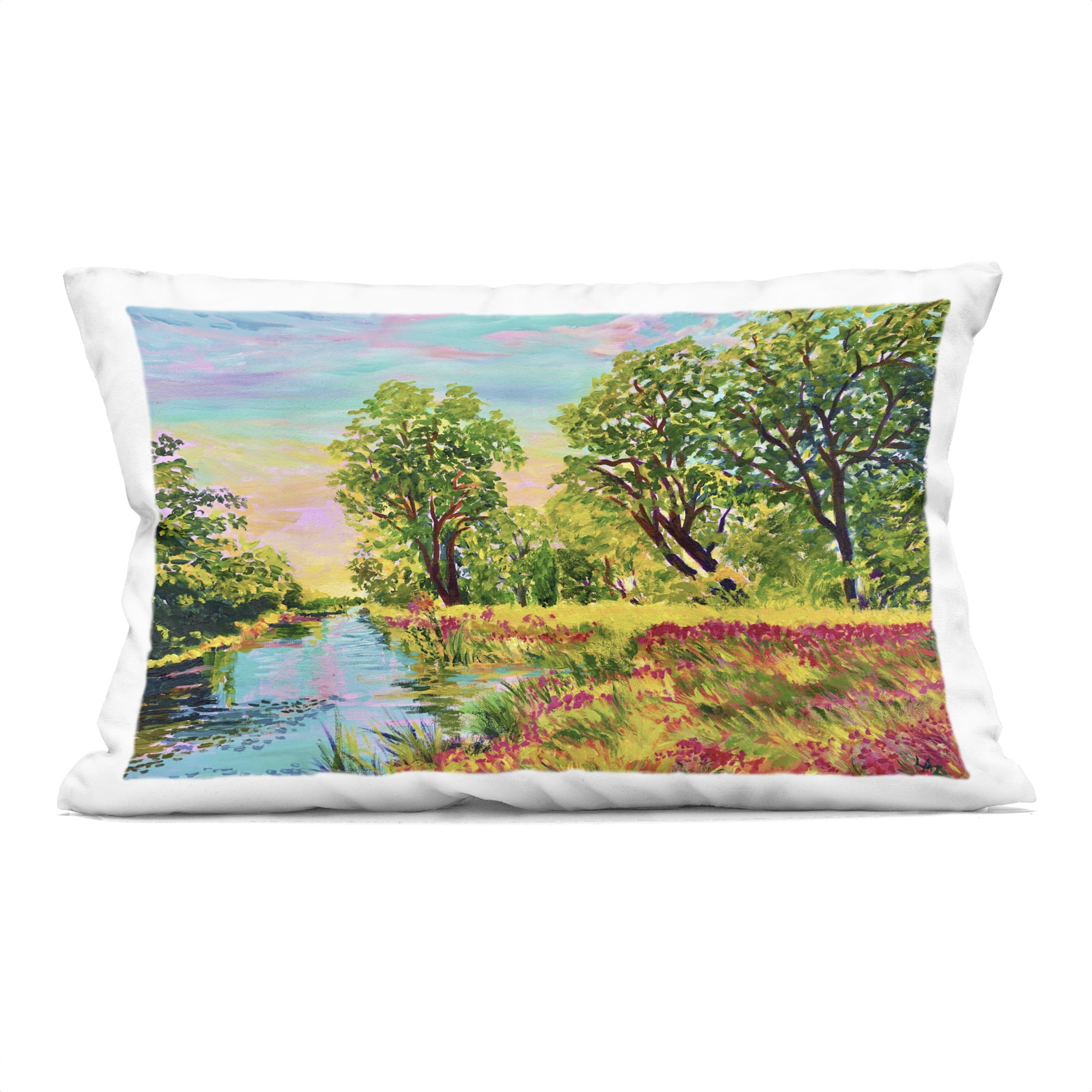 Stupell Industries Day Of Grace Landscape Decorative Printed Throw Pillow, design by Lee Ann Zirbes