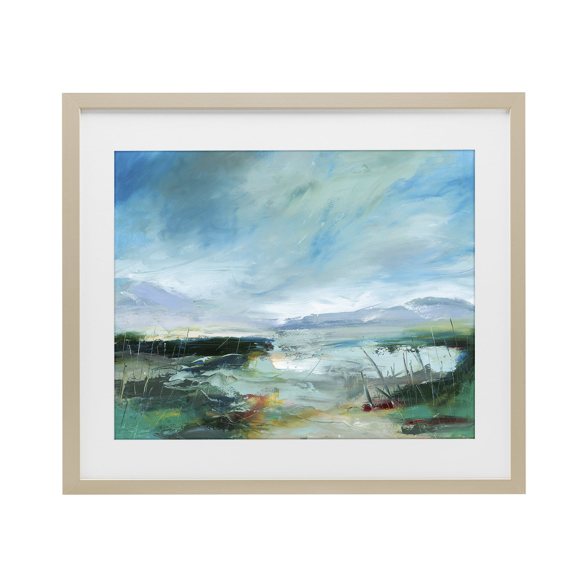 Stupell Industries Days By The Loch Birch Framed Print Under Glass, design by Lesley Birch