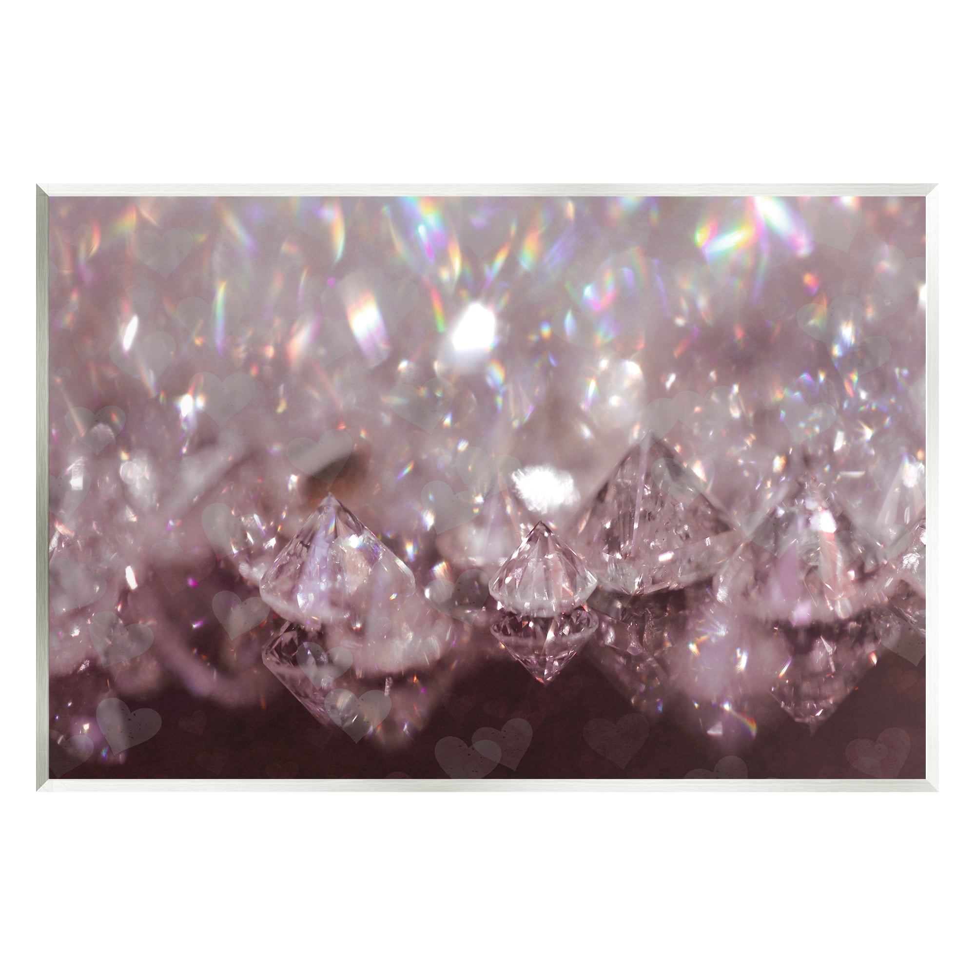 Stupell Industries Dazzling Bling Gems Luxury Fashion Glam Jewels Photograph Unframed Art Print Wall Art, Design by Daphne Polselli