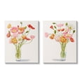 thumbnail image 1 of Stupell Industries Dazzling Flower Blossoms Soft Pink Glass Bouquets,24 x 30, Design by Grace Popp, 1 of 5