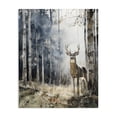 thumbnail image 1 of Stupell Industries Farmhouse Deer In The Woods Canvas Art, 16 x 20, by Franklyn Gregory, 1 of 8