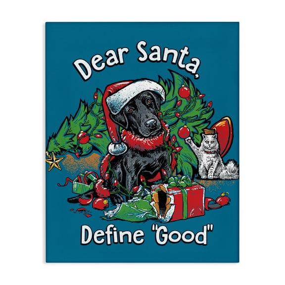 Stupell Industries Define Good Vintage Puppy Canvas Wall Art design by Jedco Brands, Inc., 30 x 24