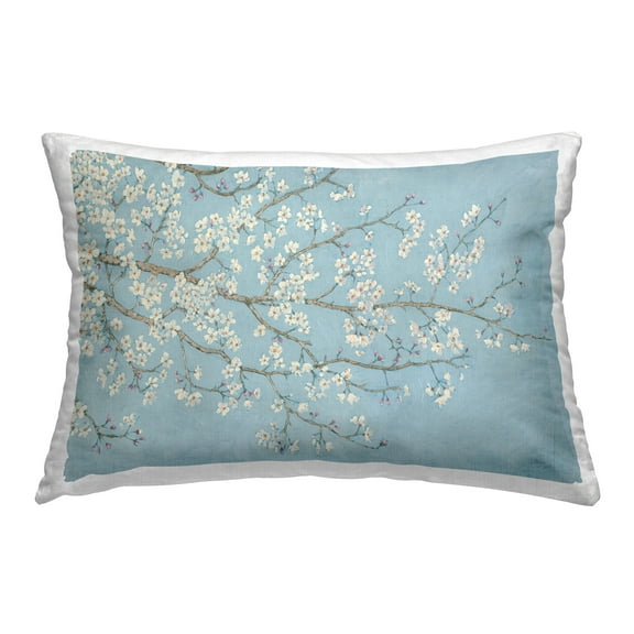Stupell Industries Delicate Apple Blossoms Decorative Printed Throw Pillow Design by Wellington Studio.