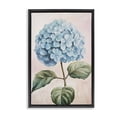 thumbnail image 1 of Stupell Industries Traditional Delicate Baby Blue Hydrangea Black Floating Frame Canvas Art, 17 x 25, by Petals Prints Design, 1 of 8