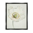 thumbnail image 1 of Stupell Industries Delicate Beauty White Flower Graphic Art Jet Black Floating Framed Canvas Print Wall Art, Design by Patricia Pinto, 1 of 6