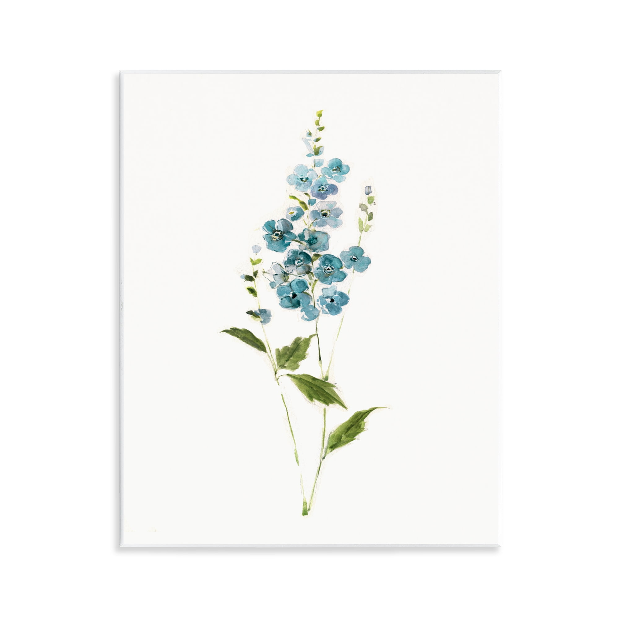 Stupell Industries Delicate Blue Sprigs Wall Plaque Art, design by Sally Swatland