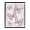 thumbnail image 1 of Stupell Industries Art Deco Delicate Disco Butterfly Dance Black Floating Frame Canvas Art, 17 x 21, by Lil' Rue, 1 of 8