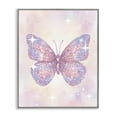 thumbnail image 1 of Stupell Industries Eclectic Delicate Disco Butterfly Gray Framed Giclee Art, 24 x 30, by Lil' Rue, 1 of 8
