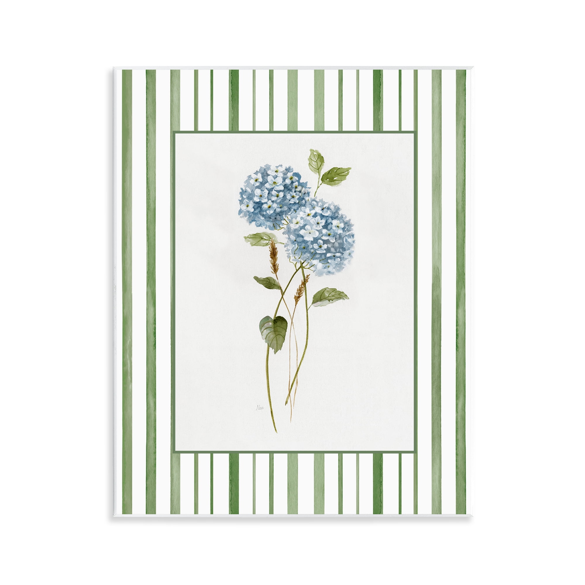 Stupell Industries Delicate Hydrangea & Dried Wheat Wall Plaque Art, design by Nan