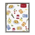thumbnail image 1 of Stupell Industries Delicate Kitchen Delights Food & Beverage Painting Gray Floater Framed Canvas Art Print Wall Art, 17 x 21, 1 of 10