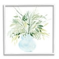 thumbnail image 1 of Stupell Industries Delicate Layered Greenery Plants Vase Graphic Art White Framed Art Print Wall Art, Design by Grace Popp, 1 of 7