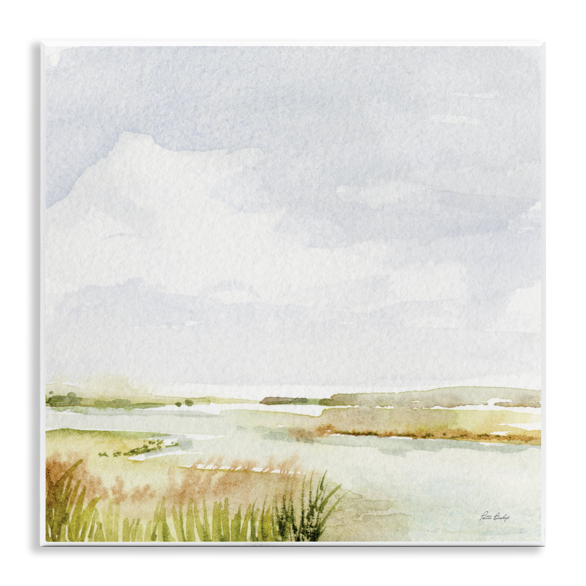 Stupell Industries Delicate Marsh Painting Wall Plaque Art, design by Patti Bishop