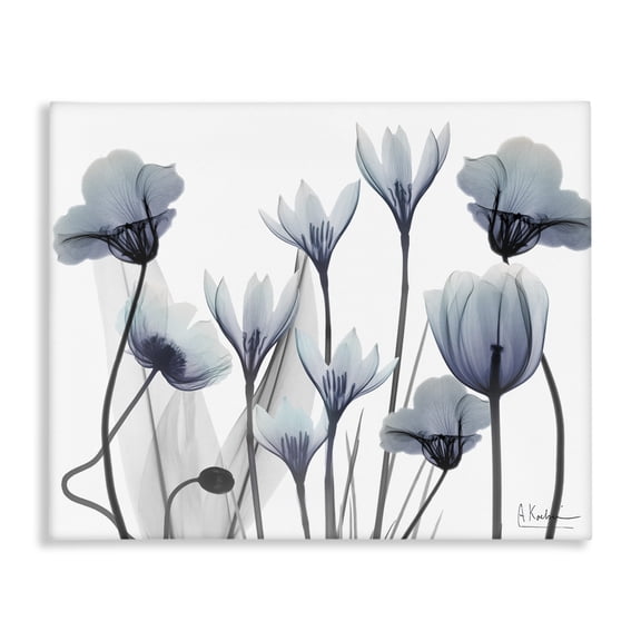 Stupell Industries Delicate Mixed Chic Blooms Floral Photography Wrapped Canvas Canvas Art Print Wall Art, 30 x 24