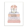 thumbnail image 1 of Stupell Industries Delicate Pink Roses and Iconic Fashion Style Bookstack Designed by Amanda Greenwood, 1 of 6
