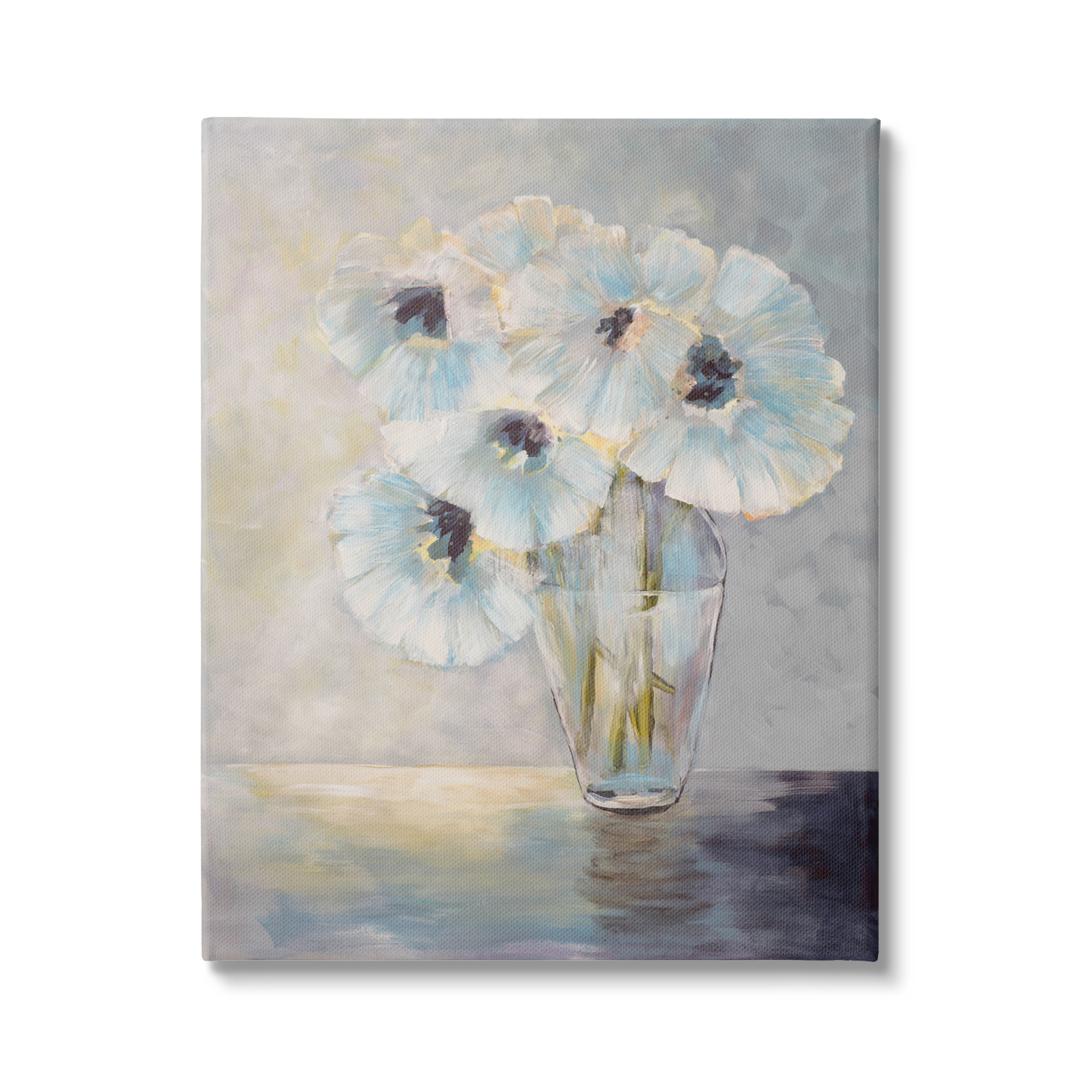 Stupell Industries Delicate White Flower Bouquet Painterly Still Life , 36 x 48, Design by Doris Charest