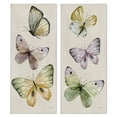thumbnail image 1 of Stupell Industries Delicate Winged Butterfly Trio Animals Painting Wrapped Canvas Art Print Wall Art, 10 x 24, Set of 2, 1 of 8