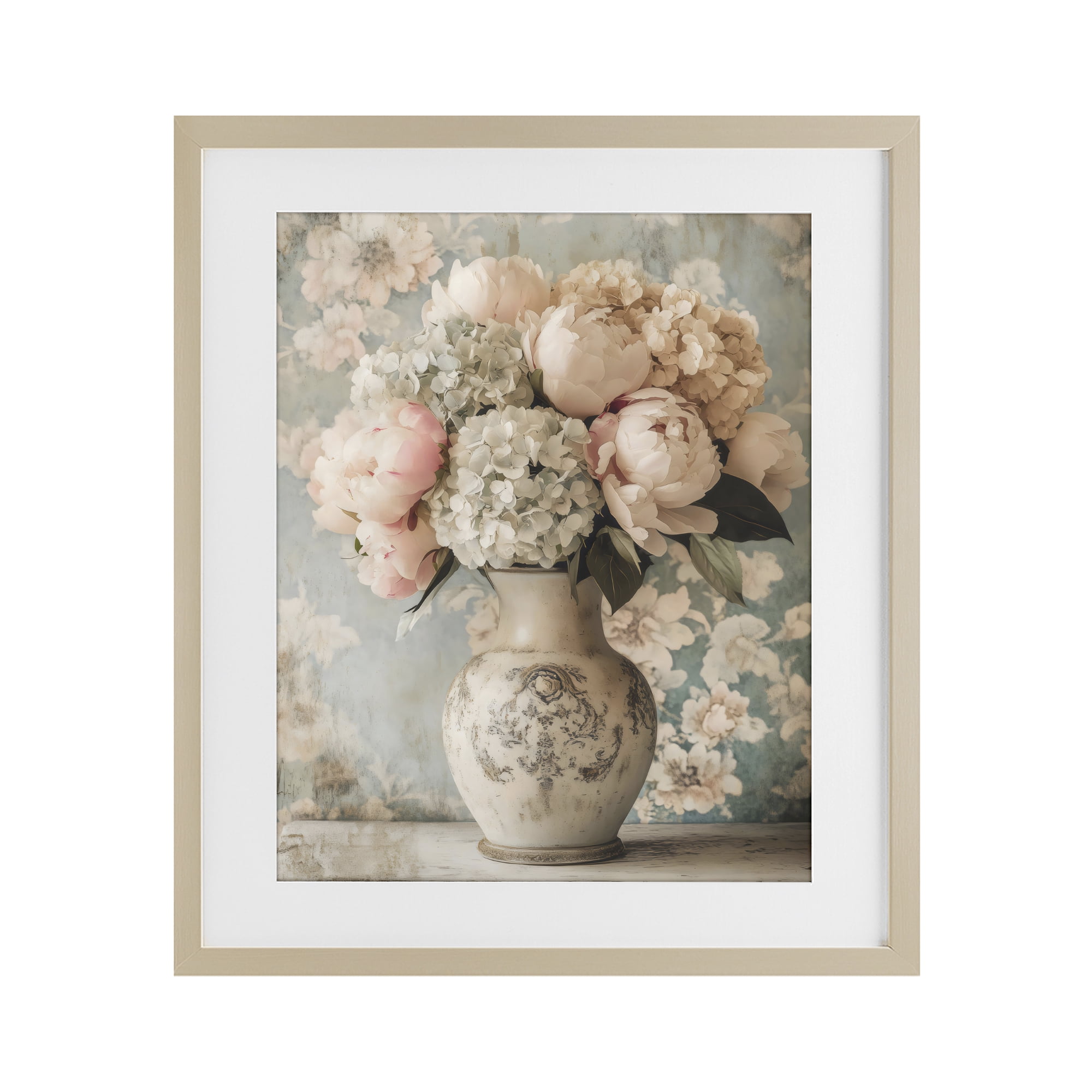 Stupell Industries Delightful Arrangement of Flowers Birch Framed Print Under Glass, design by Creative Studio