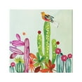 thumbnail image 1 of Stupell Industries Desert Bird on Cactus Botanical & Floral Painting Gallery Wrapped Canvas Print Wall Art, 24 x 24, 1 of 8