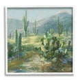 thumbnail image 1 of Stupell Industries Desert Cactus Landscape Nature Painting White Framed Art Print Wall Art, 12 x 12, 1 of 8