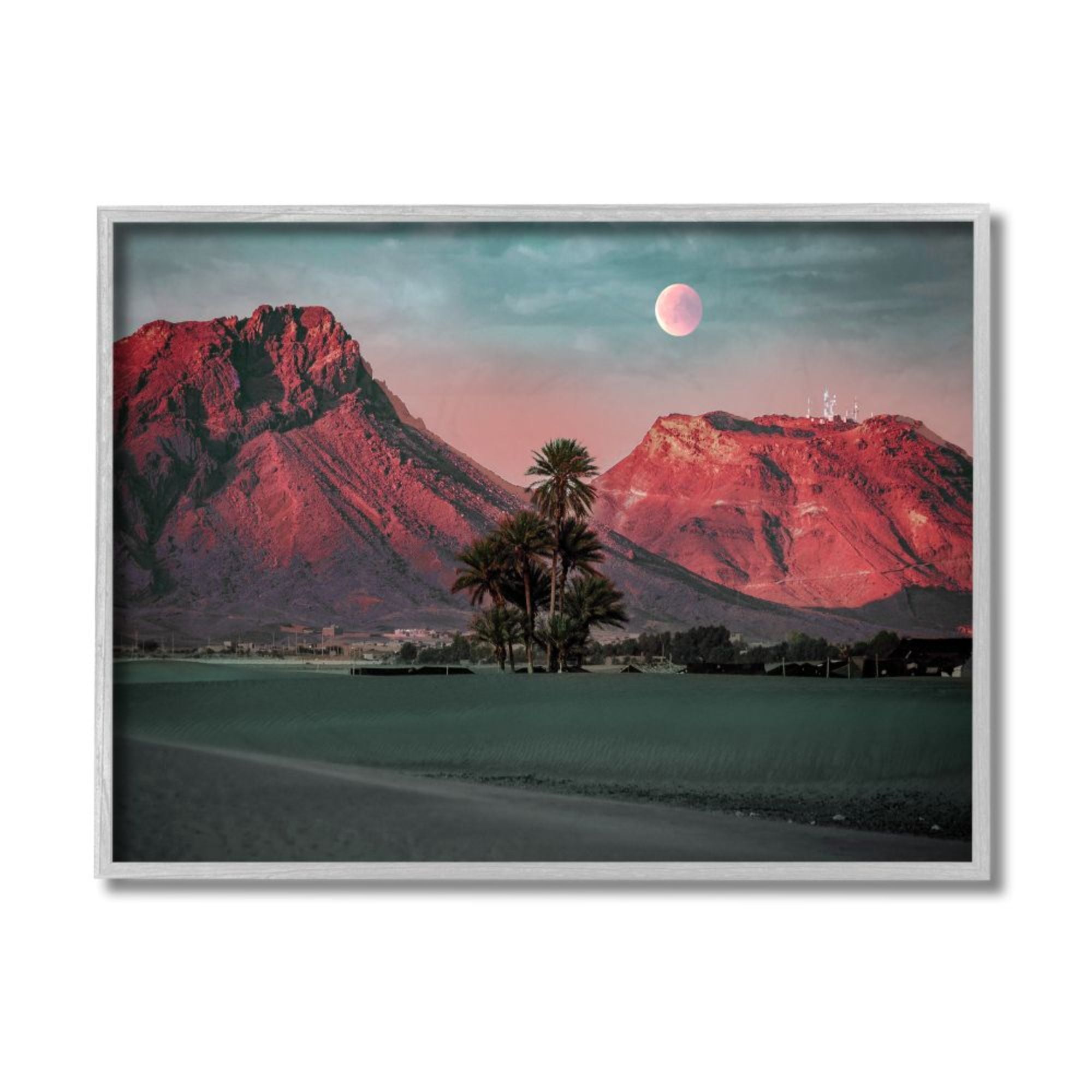 Stupell Industries Desert Canyon Landscape Warm Color Manipulation Design by Ziwei Li
