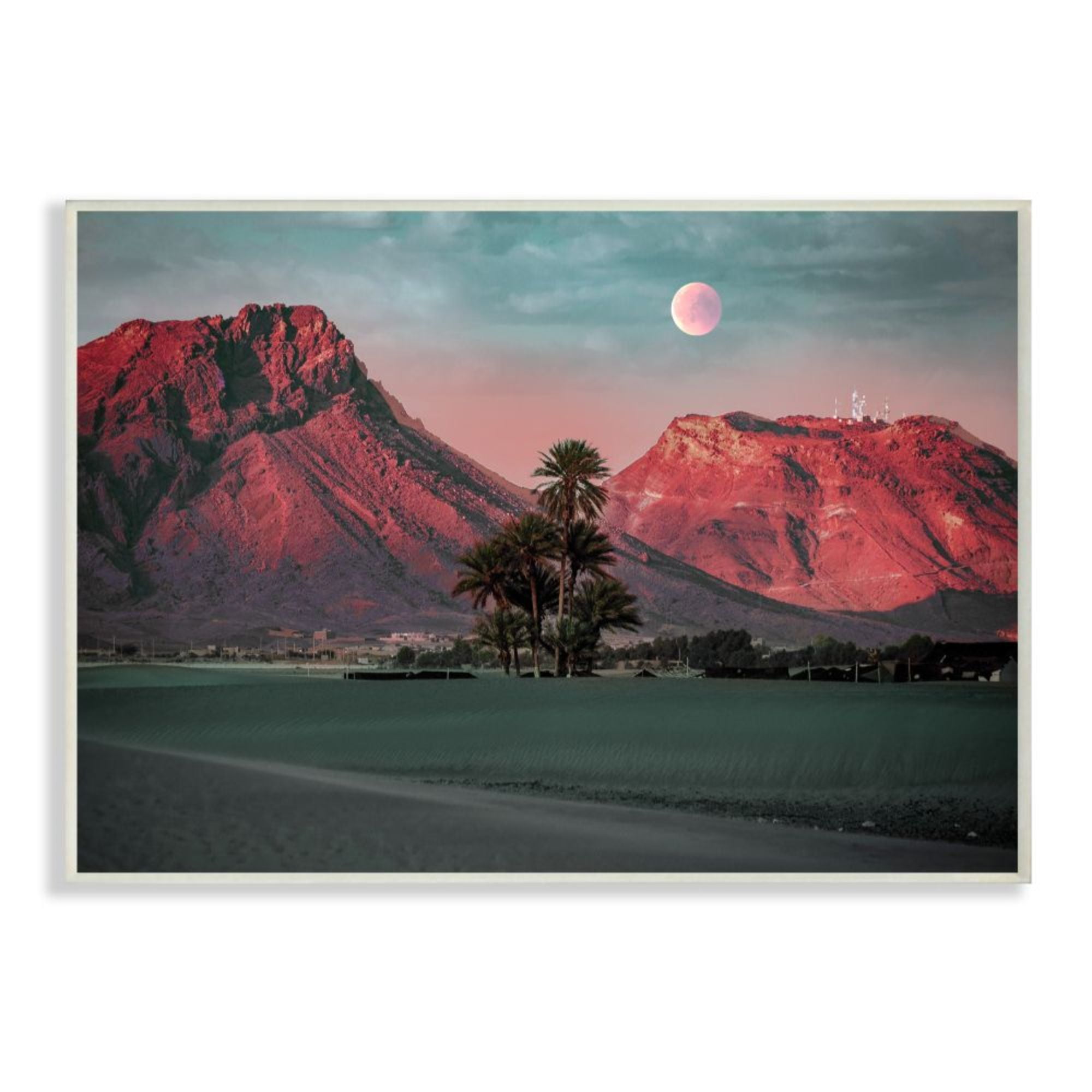 Stupell Industries Desert Canyon Landscape Warm Color Manipulation Design by Ziwei Li