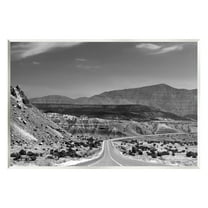 Stupell Industries Desert Canyon Road Landscape Photography Unframed Art Print Wall Art, 15 x 10