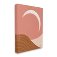 thumbnail image 1 of Stupell Industries Desert Crescent Moon Abstract Mountains Terracotta Landscape Nature Painting Gallery Wrapped Canvas Print Wall Art, 36 x 48, 1 of 6