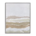 thumbnail image 1 of Stupell Industries Desert Dunes Abstraction Abstract Painting Gray Framed Art Print Wall Art, 24 x 30, 1 of 10