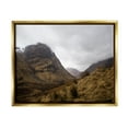 thumbnail image 1 of Stupell Industries Desert Hill Peaks Arid Vegetation Heavy Clouds Photograph Metallic Gold Floating Framed Canvas Print Wall Art, Design by Daphne Polselli, 1 of 5