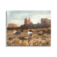 thumbnail image 1 of Stupell Industries Desert Horses Landscape Nature Painting Gallery Wrapped Canvas Print Wall Art, 30 x 24, 1 of 7
