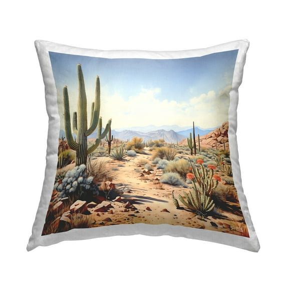 Stupell Industries Desert Mesa Path Decorative Printed Throw Pillow Design by RB